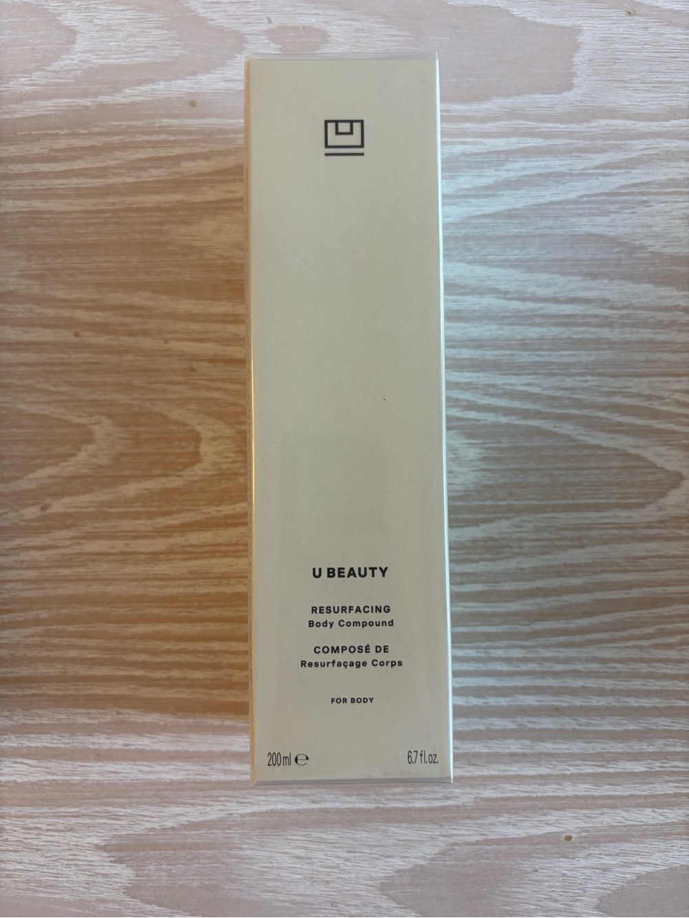 U Beauty Resurfacing Body Compound